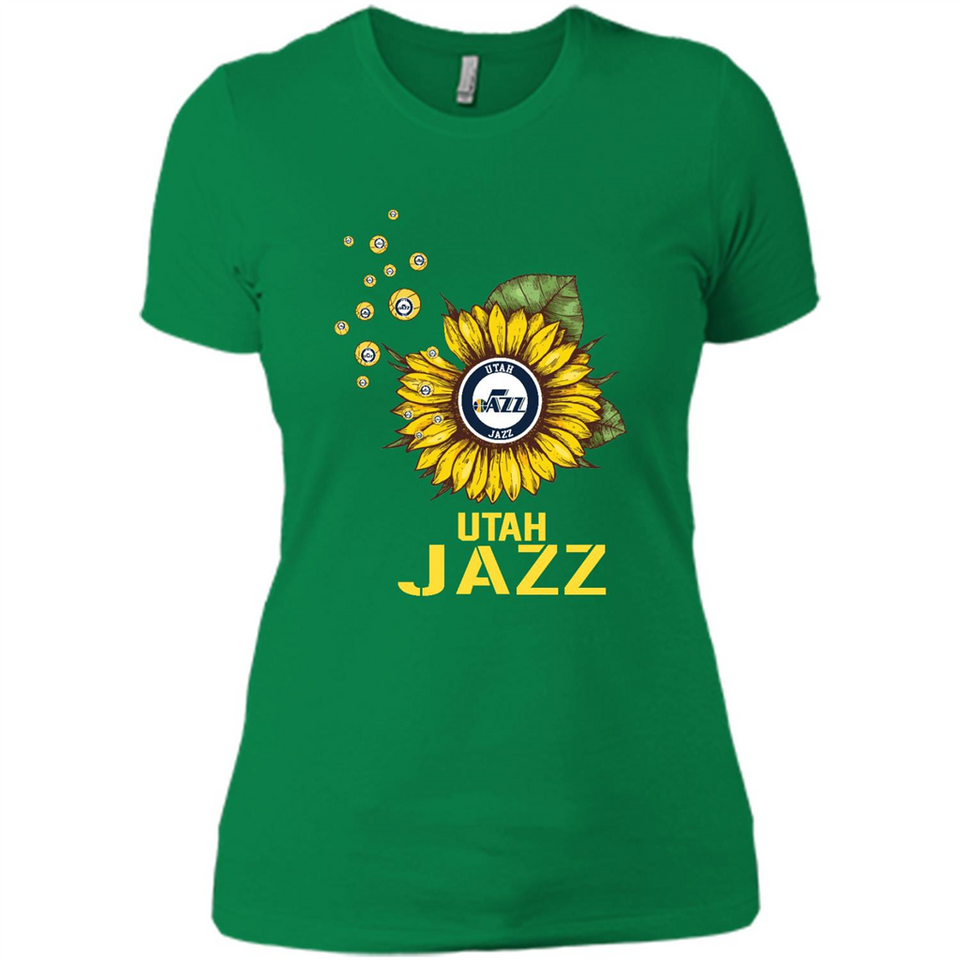 Utah Jazz Basketball Sunflower