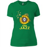Utah Jazz Basketball Sunflower