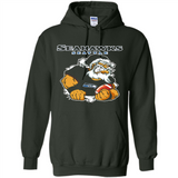 Grumpy Santa Claus Seahawks Seattle Football Team PINGPONG