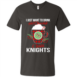 I Just Want To Drink Hot Chocolate & Watch UCF Knights Ugly Christmas Sweater PINGPONG