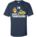 I'm Digging Thanksgiving Cute Turkey Tractor