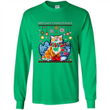 Meowy Christmas Ugly Funny Cats Lover PINGPONG