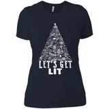 Let's Get Lit - Funny Christmas Tree