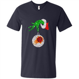 Amazing Phoenix Sun Glitter Grinch Monogram Ornament Christmas Gift - Men's V-Neck