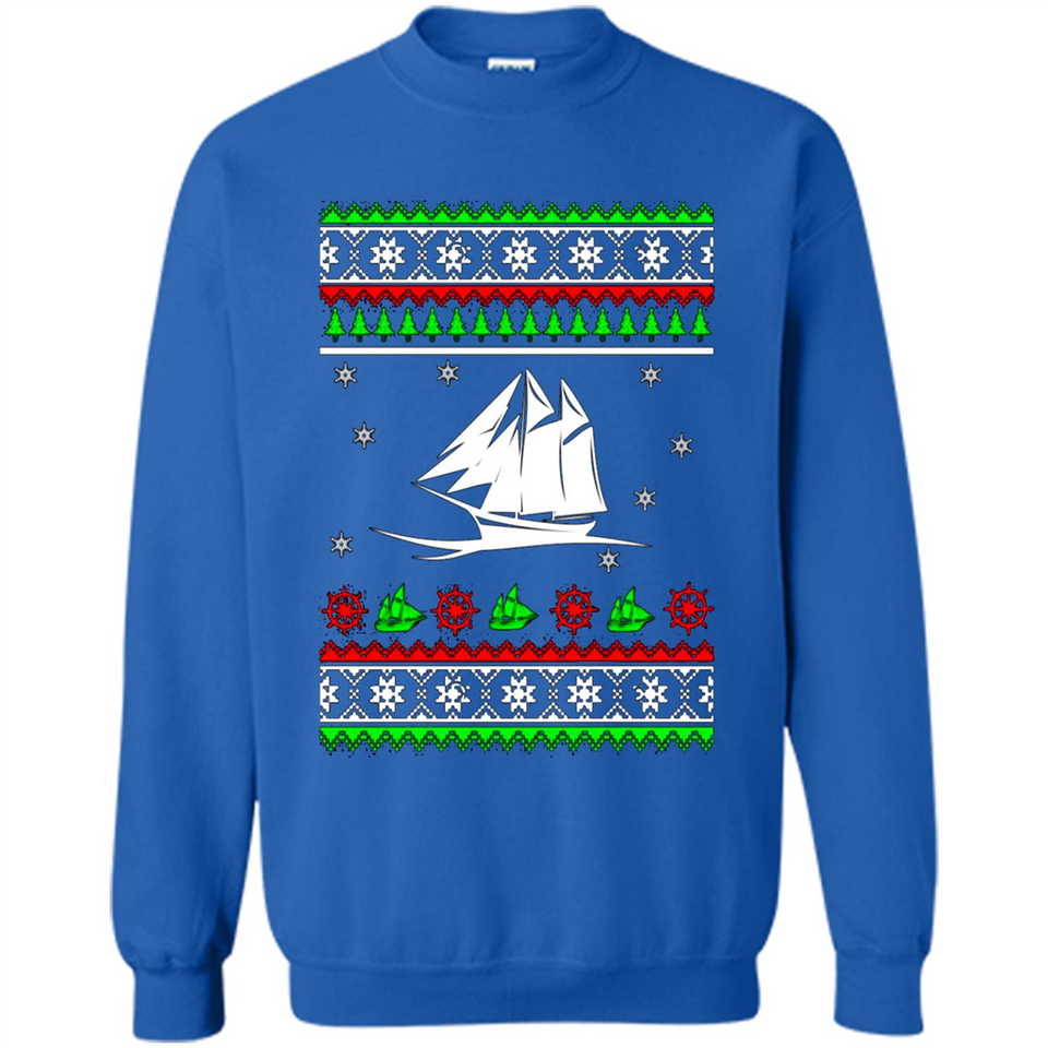 Nautical Anchor Ugly Christmas sweater PINGPONG