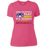 Some Grandmas Play Bingo Real Grandmas Watch Hockey