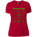 Christmas Ugly Sweater Christmas Never Changes Star Wars - Ladies' Boyfriend T-Shirt