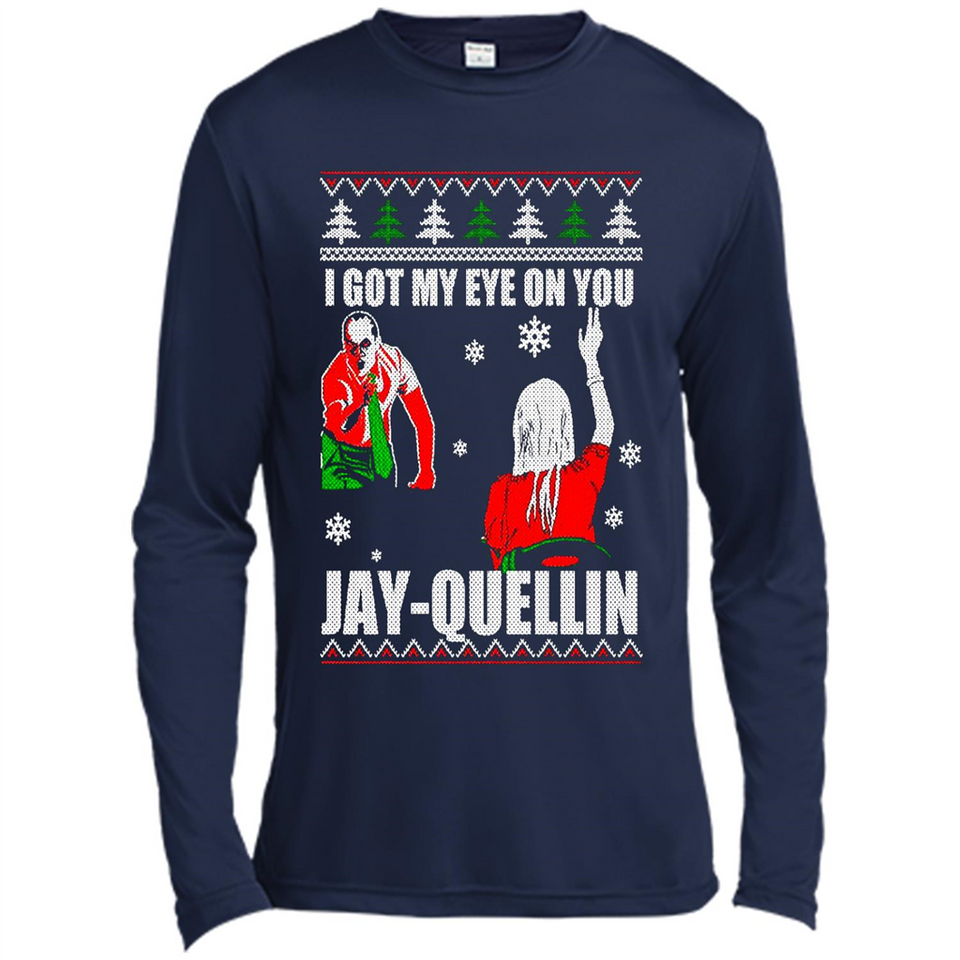I Got My Eye On You Jay-quellin - Canvas Long Sleeve T-Shirt