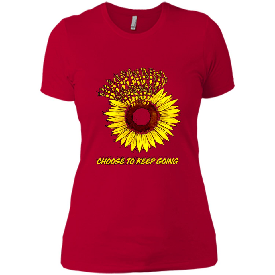 Semicolon Sunflower choose to keep going PINGPONG