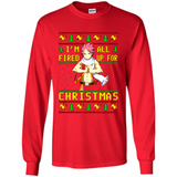 Natsu I’m all fired up for Christmas ugly sweatshirt PINGPONG