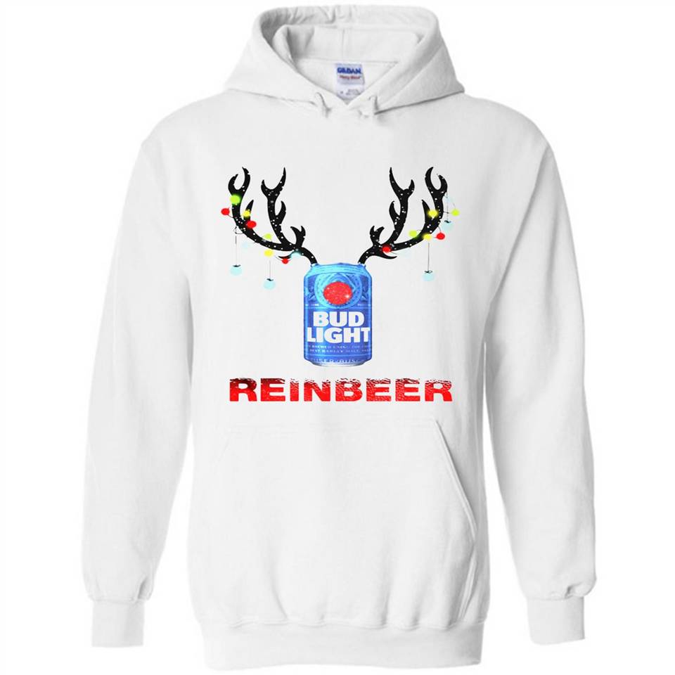 Bud light reinbeer Christmas - Hoodie