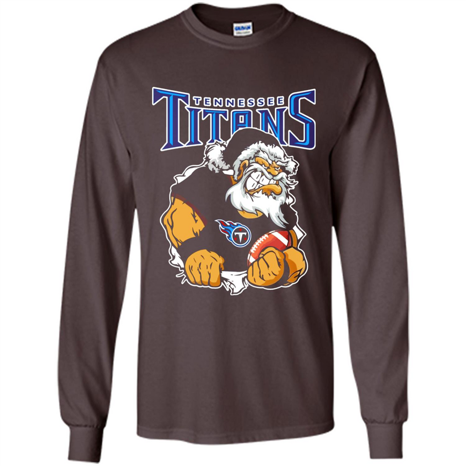 Grumpy Santa Claus Tennessee Titans Football Team PINGPONG