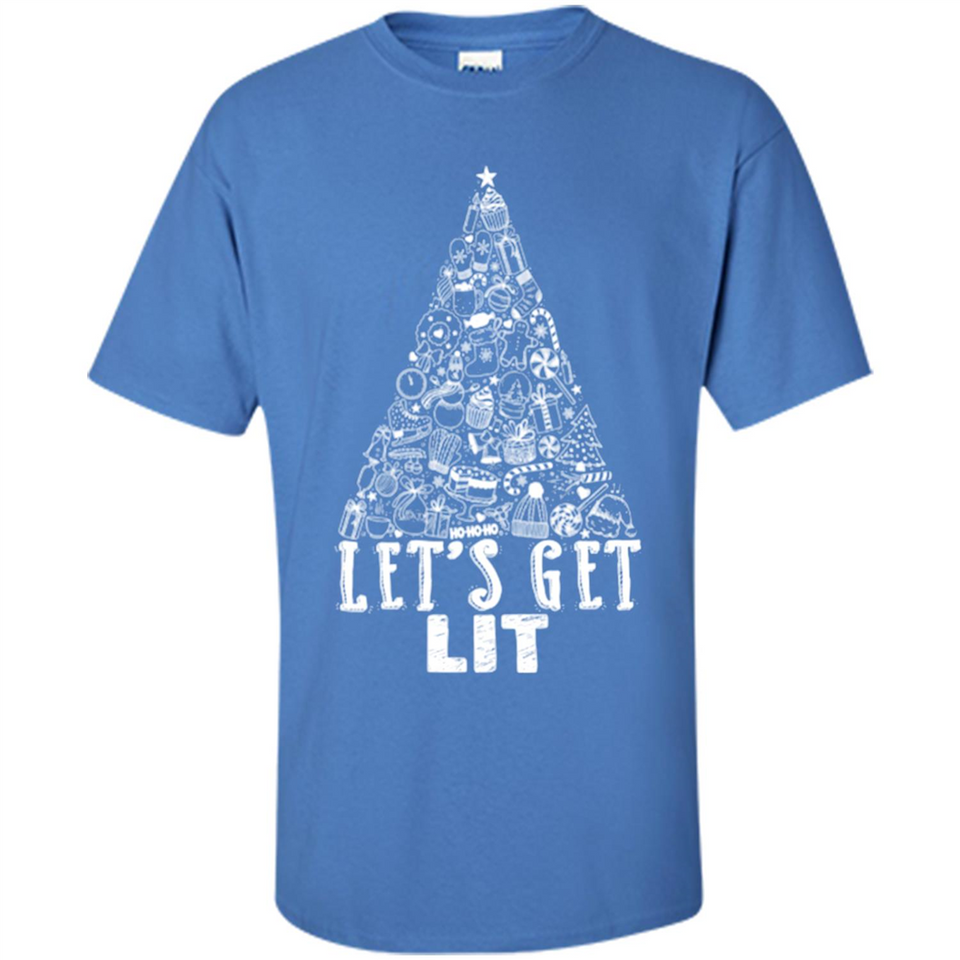 Let's Get Lit - Funny Christmas Tree