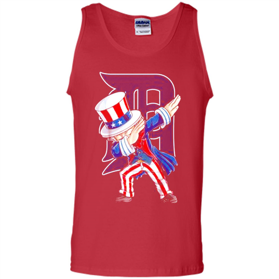 MLB DETROIT TIGERS UNCLE SAM DABBING INDEPENDENCE DAY