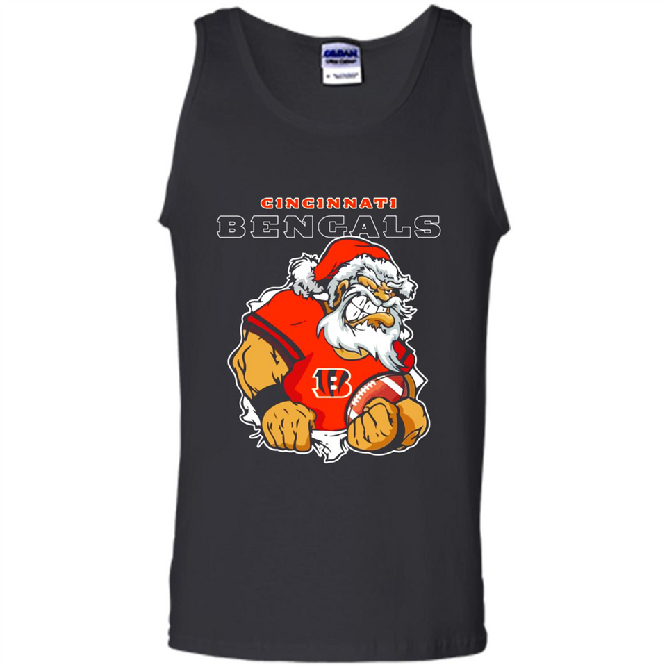 Grumpy Santa Claus Cincinnati Bengals Football Team PINGPONG