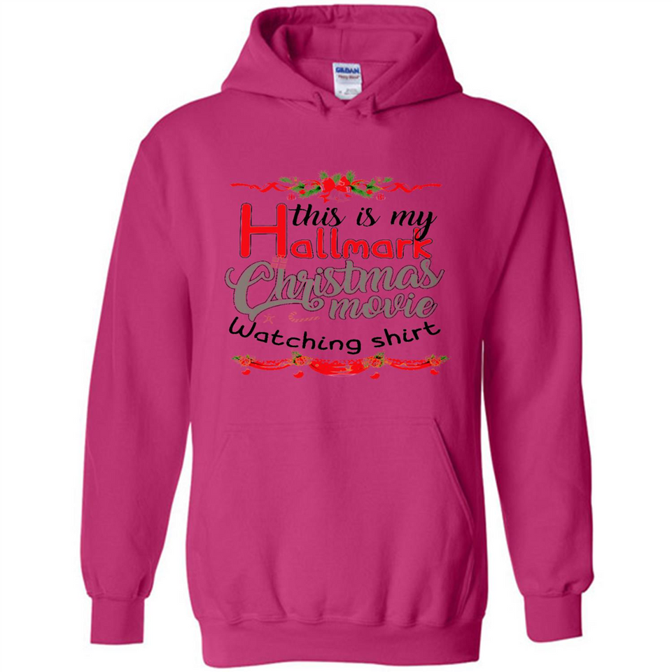 This My Movies Hallmark-Christmas Loves Is T-Shirt - Hoodie
