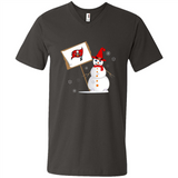 Tampa Bay Buccaneers Snowman Funny