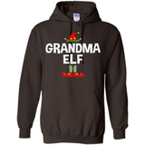 Grandma Elf Shirt -Family Matching Christmas Pajamas - Hoodie