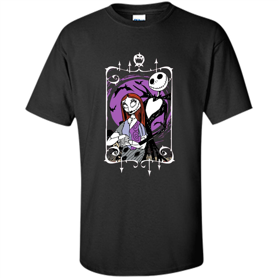 Disney Nightmare Before Christmas Jack And Sally T-Shirt - Shirt