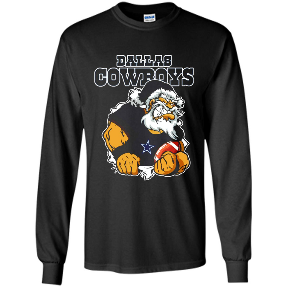 Grumpy Santa Claus Dallas Cowboys Football Team PINGPONG