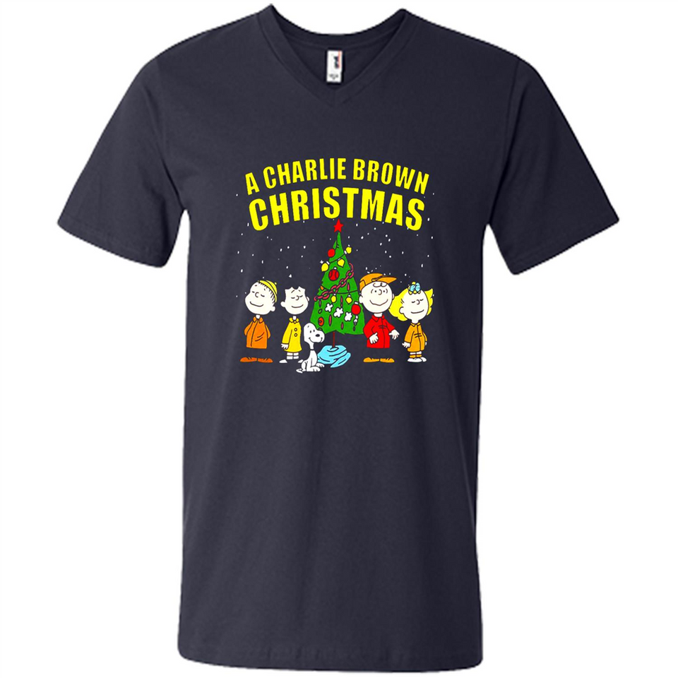 Peanuts Charlie Brown Christmas Special Sweatshirt - Men's V-Neck