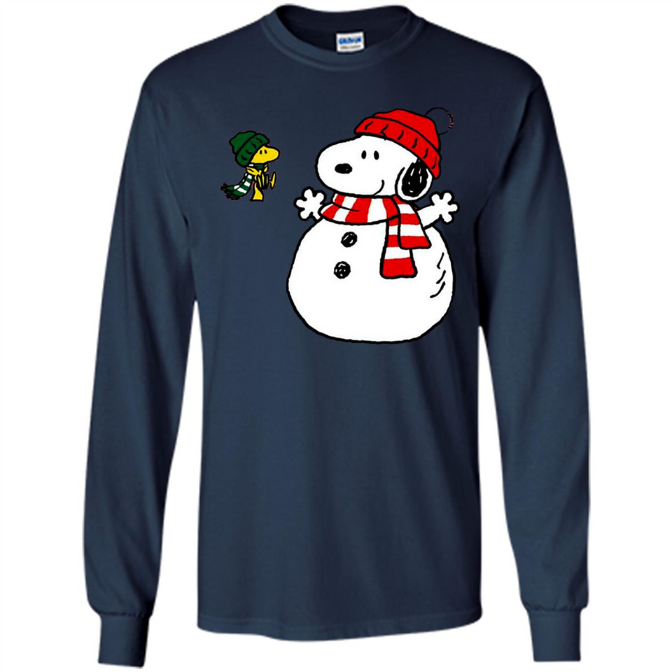 Snoopy Snowman Christmas