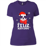 Feliz Navidog Boston Terrier Dog Ugly Xmas Sweater PING PONG