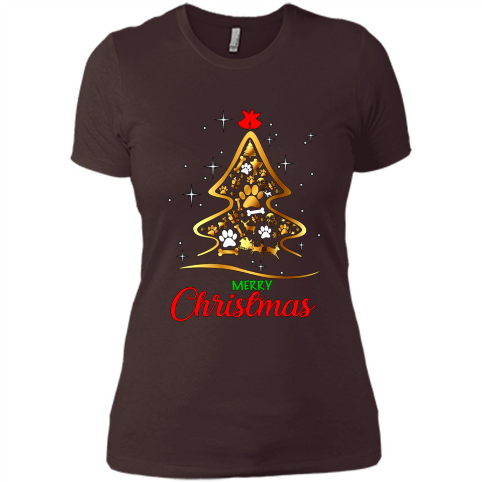 Merry Christmas Dogs Christmas Tree PING PONG