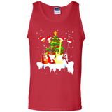 Santa Hat Electric Guitar Classical Guitar Christmas shirt Ladies' Boyfriend