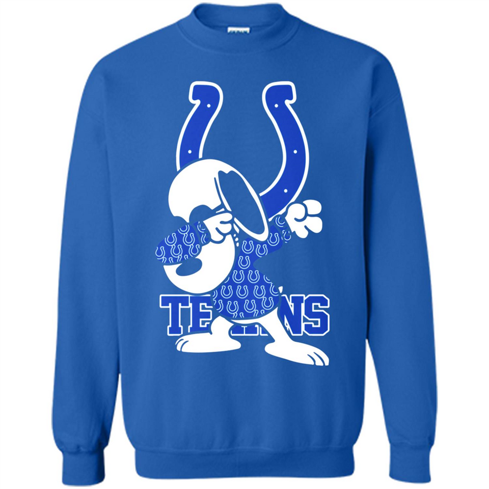 Indianapolis Colts Snoopy Dabbing PING PONG