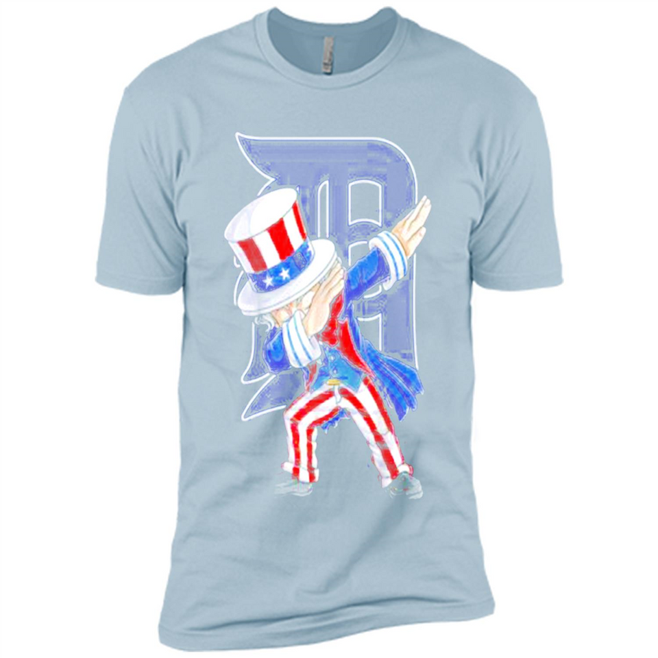 MLB DETROIT TIGERS UNCLE SAM DABBING INDEPENDENCE DAY