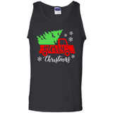 Vintage Christmas Classic Truck T-Shirt with Snow and Tree