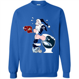 Los Angeles Rams Toilet Santa Claus PINGPONG