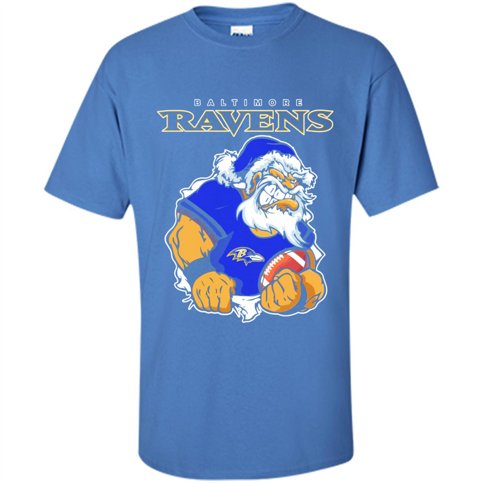 Grumpy Santa Claus Baltimore Ravens Football Team PINGPONG