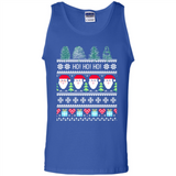 Ugly Merry Christmas Tree Santa Snowflakes