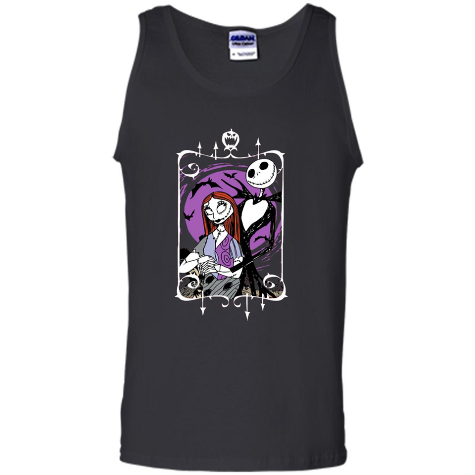 Disney Nightmare Before Christmas Jack And Sally T-Shirt - Tank Top