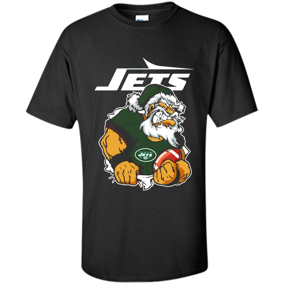 Grumpy Santa Claus Jets Football Team PINGPONG
