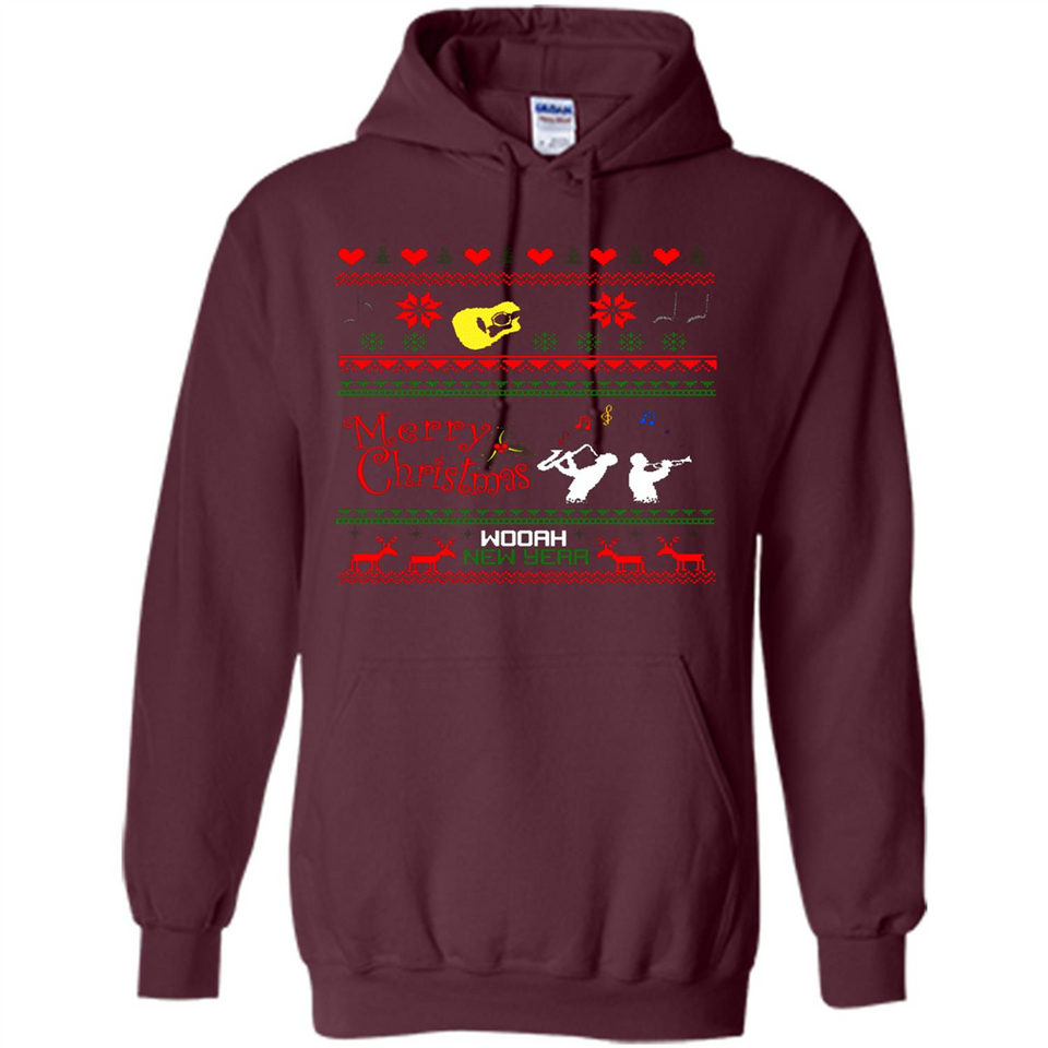 Music Ugly Christmas SweatShirt - Hoodie