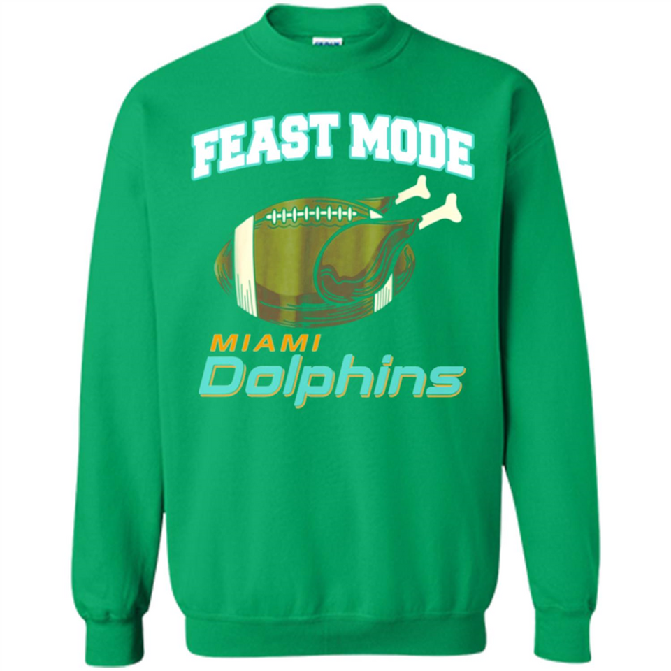 Feast Mode Dolphins Shirt - Miami Turkey Thanksgiving