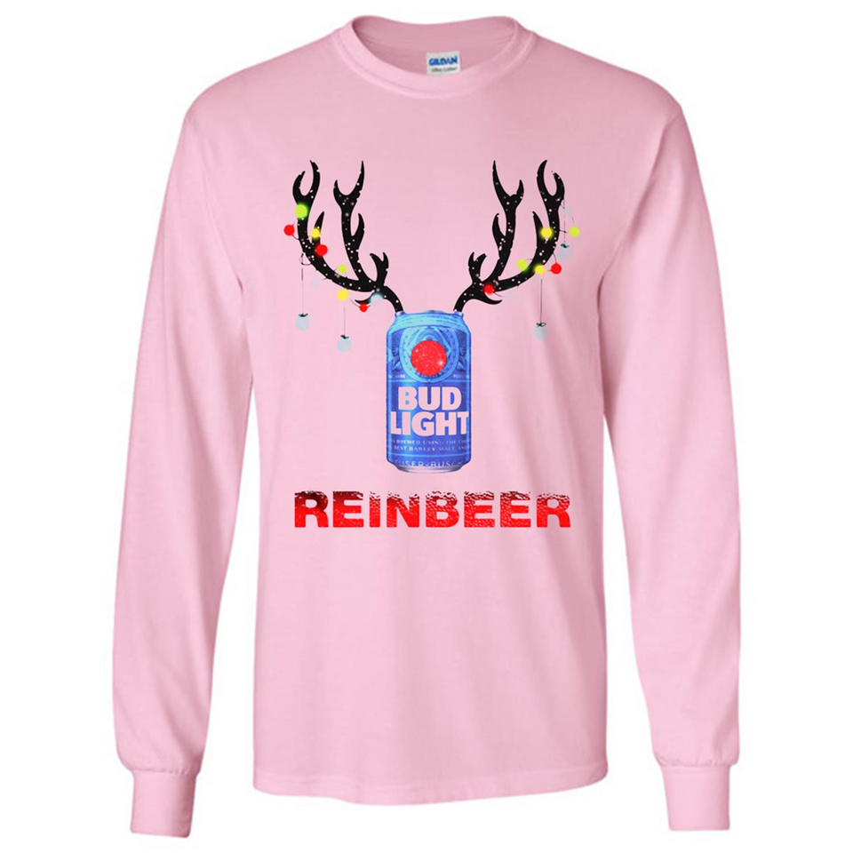 Bud light reinbeer Christmas - Long Sleeve T-Shirt