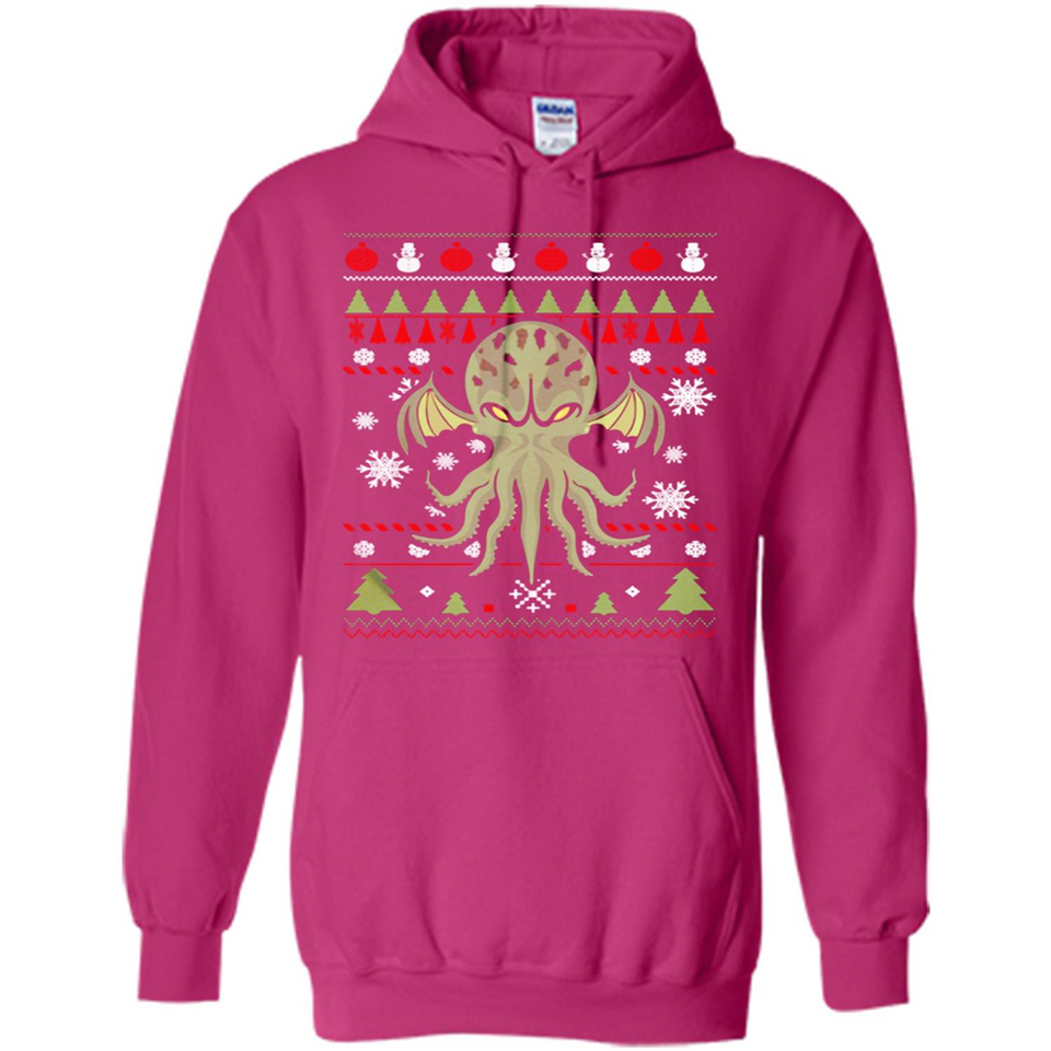 Octopus Ugly Sweater Christmas - Hoodie
