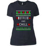 Netflix And Chill Christmas sweater PINGPONG