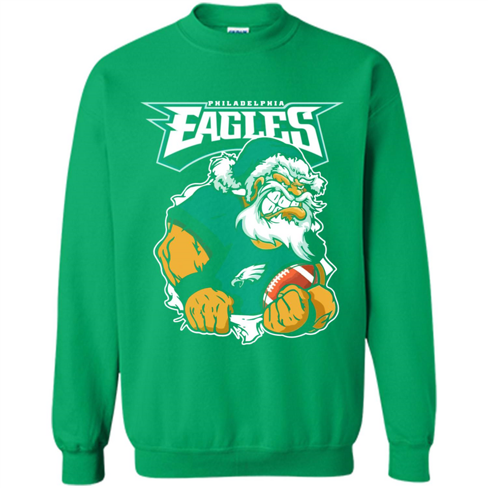 Grumpy Santa Claus Philadelphia Eagles Football Team PINGPONG