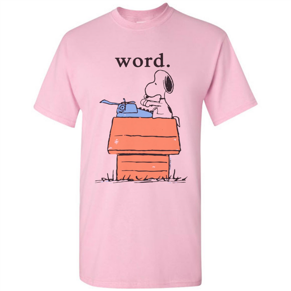 Snoopy Word - Shirt