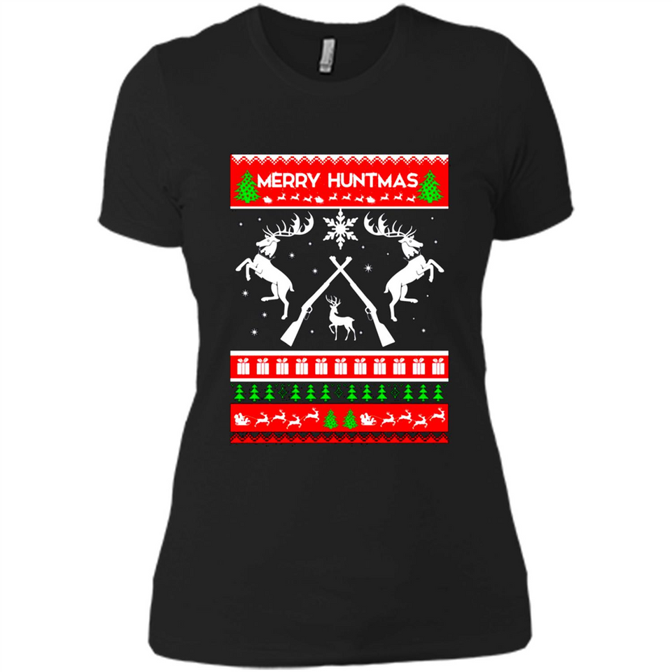 Merry Huntmas Ugly Christmas sweater PINGPONG