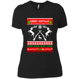 Merry Huntmas Ugly Christmas sweater PINGPONG