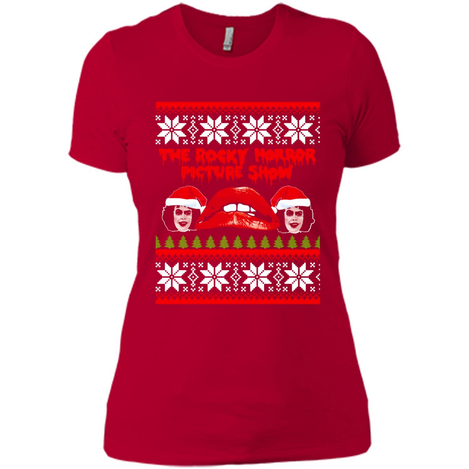 The Rocky Horror Picture Show Christmas sweater - Ladies' Boyfriend T-Shirt