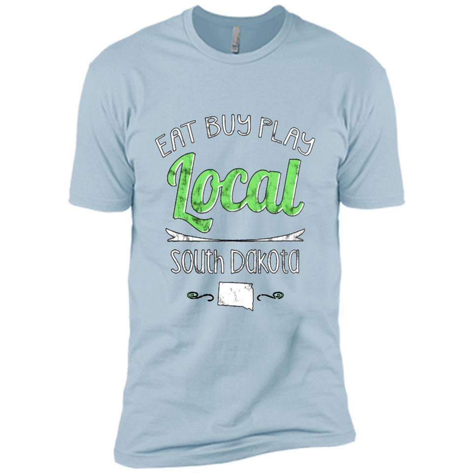 Eat Buy Play Local South Dakota Distressed PING PONG