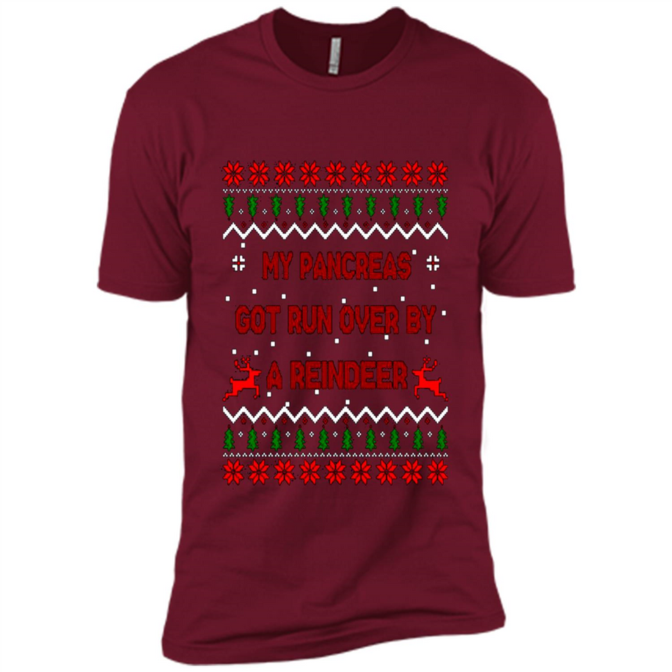 My Pancreas Got Run Over By A Reindeer Diabetes Christmas sweater PINGPONG