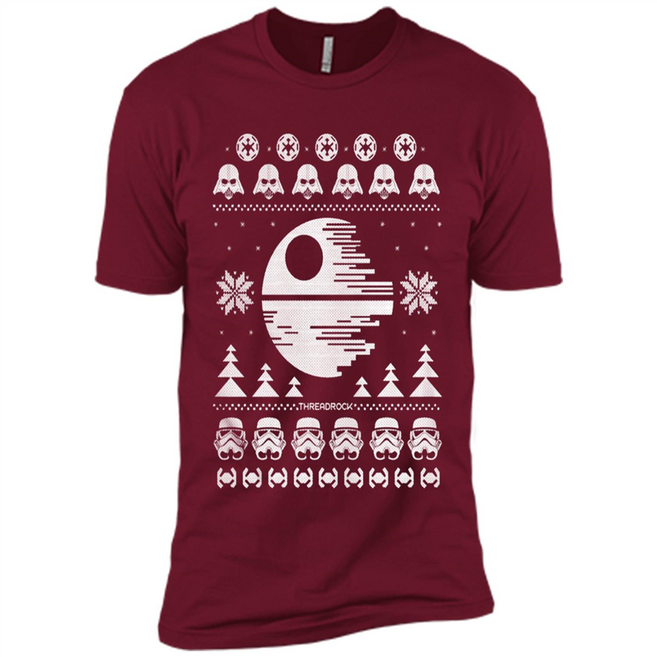 Star War Ugly Christmas 2018 - Premium Short Sleeve T-Shirt